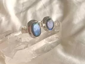 Labradorite Ansley Ring - Small Oval (US 6.5)